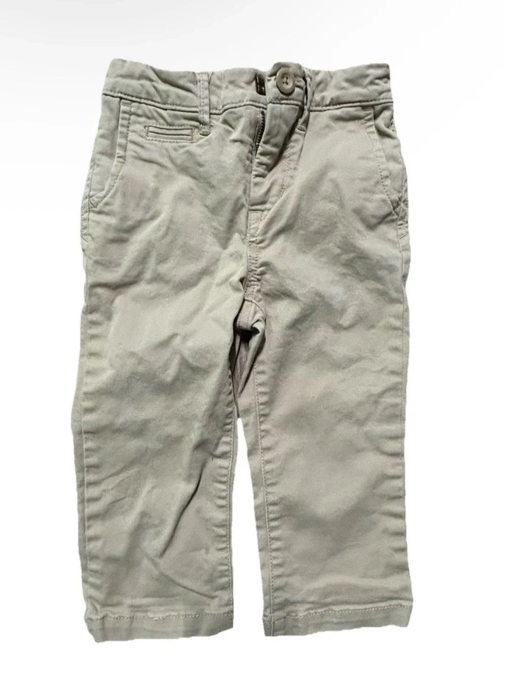 Toddler Boy Pants Sweatpants Khakis Blue Green Beige Size 18-24 Months